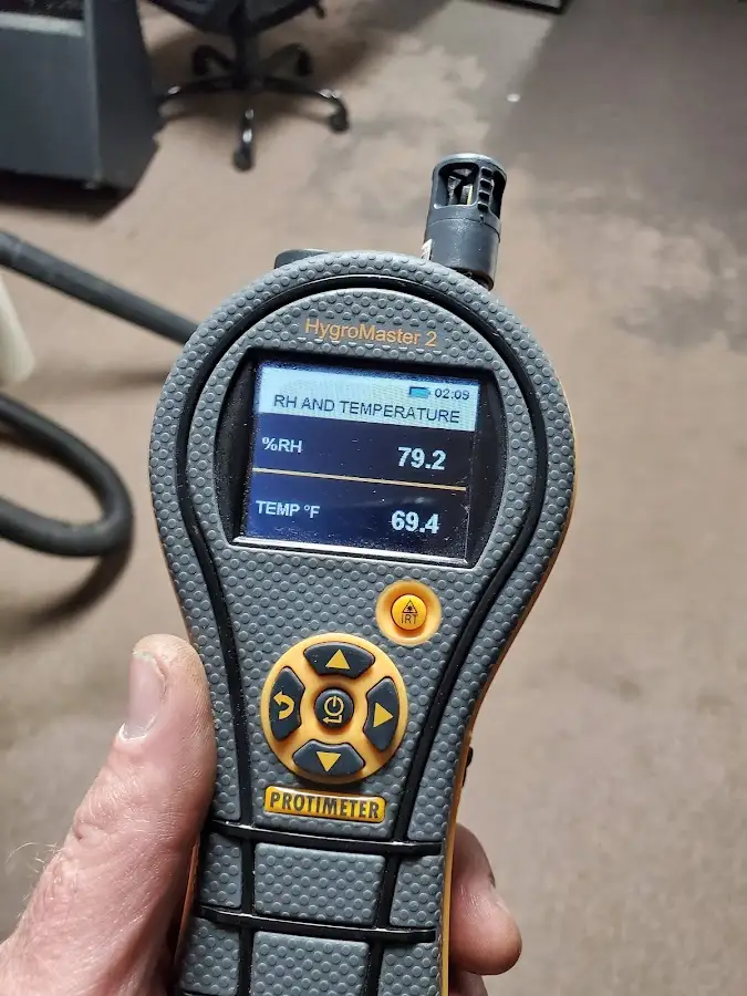 Moisture meter humidity assessment for Fire & Smoke Damage Restoration in West Rancho Dominguez